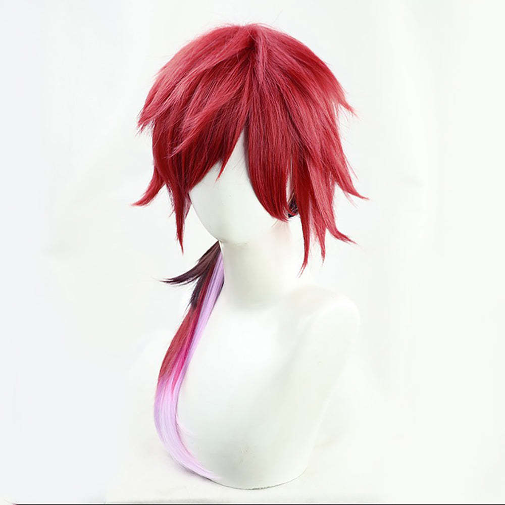 Virtual YouTuber NIJISANJI  Lauren Iroas Red Cosplay Wig