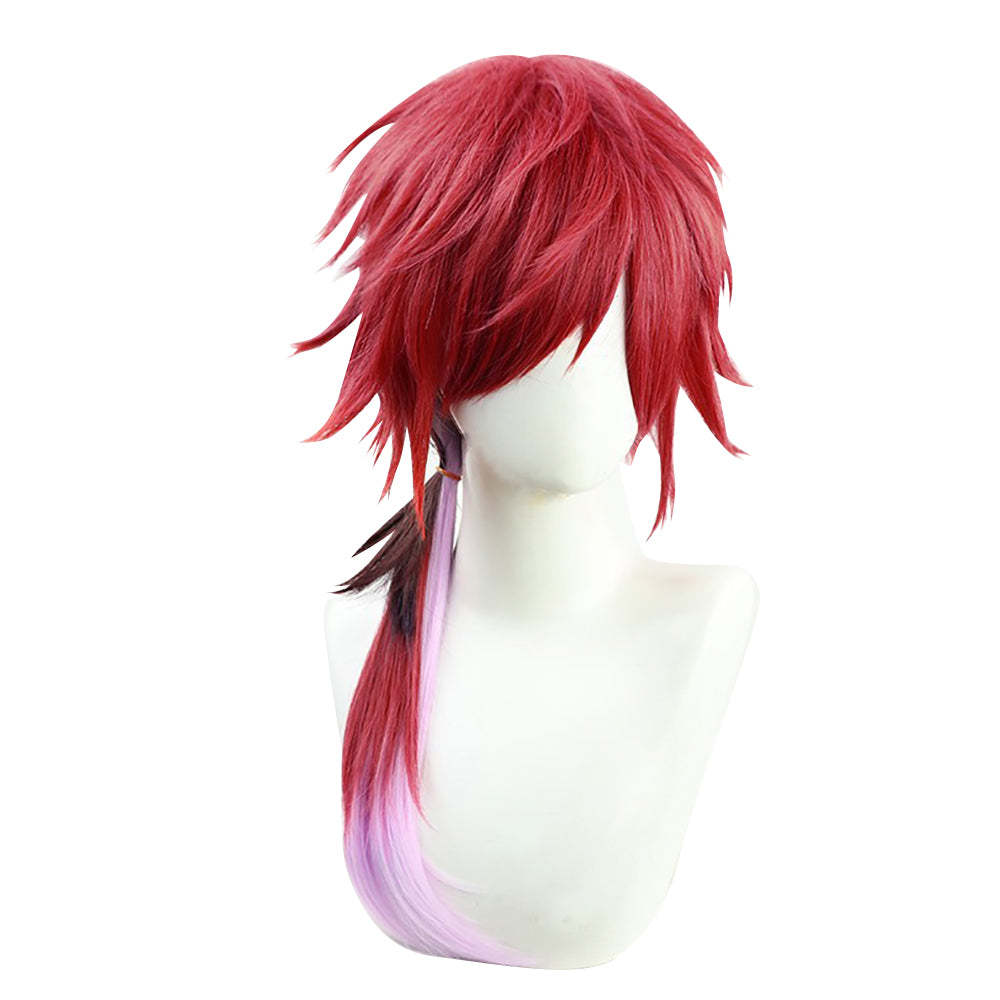 Virtual YouTuber NIJISANJI  Lauren Iroas Red Cosplay Wig