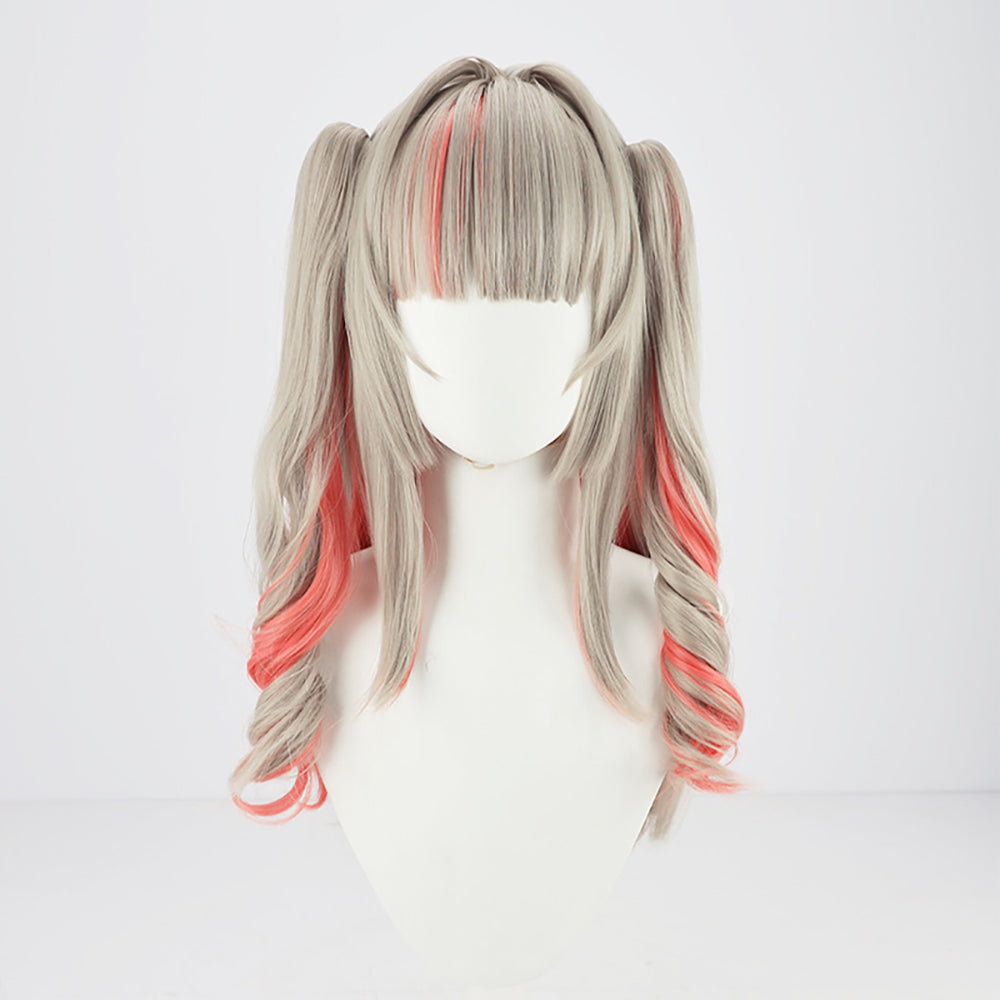 Virtual YouTuber NIJISANJI Makaino Ririmu Brown Cosplay Wig