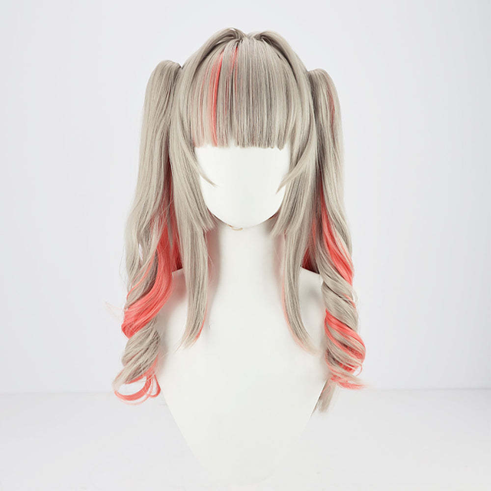 Virtual YouTuber NIJISANJI Makaino Ririmu Brown Cosplay Wig
