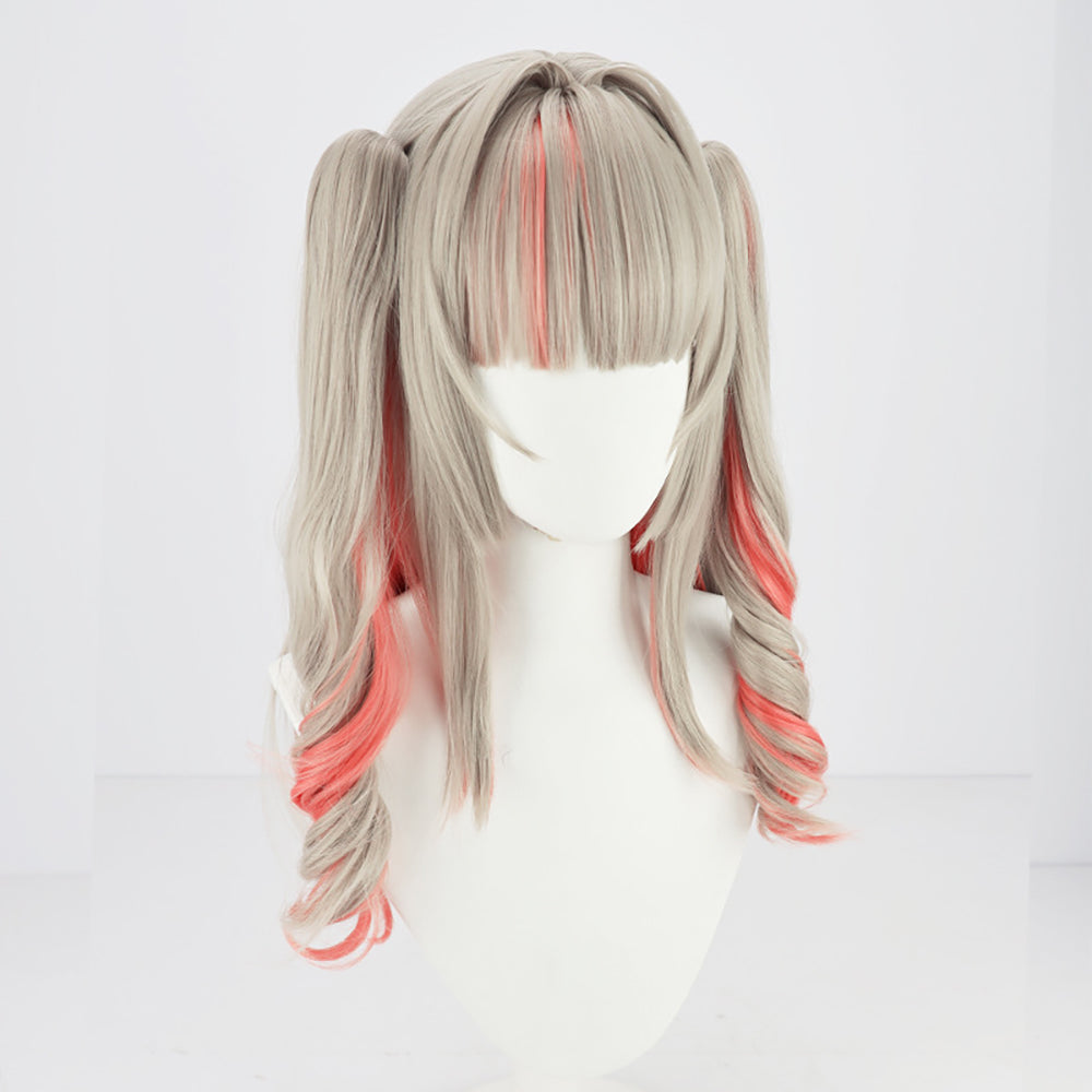 Virtual YouTuber NIJISANJI Makaino Ririmu Brown Cosplay Wig