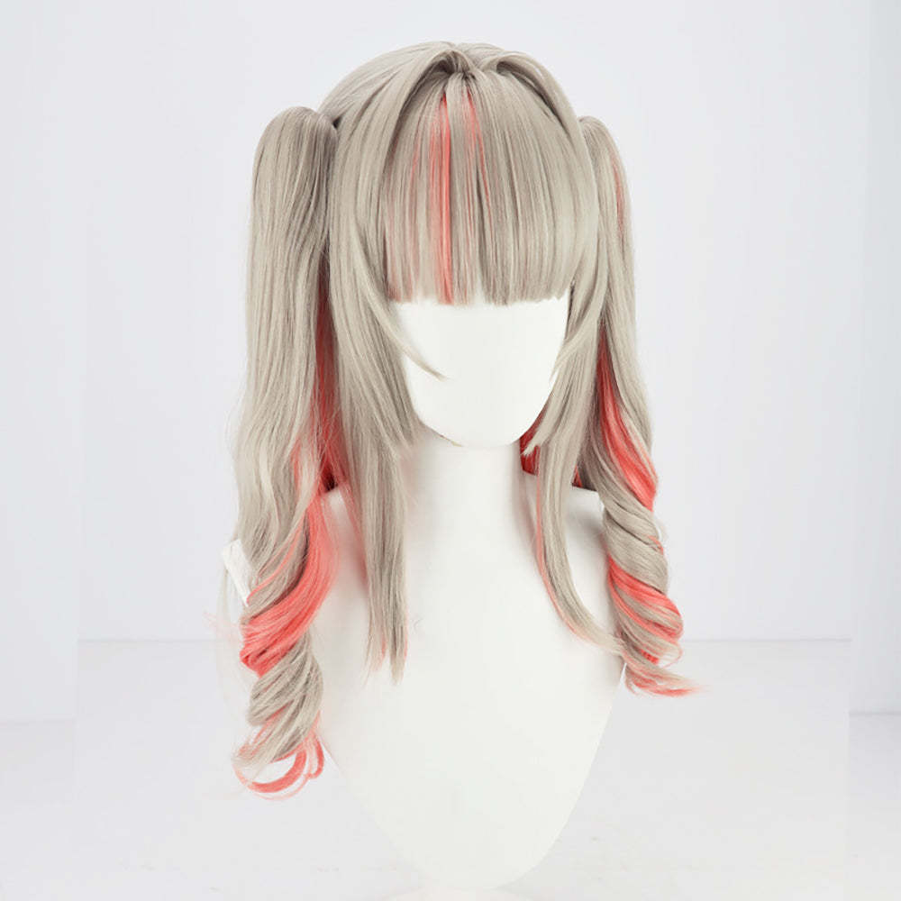 Virtual YouTuber NIJISANJI Makaino Ririmu Brown Cosplay Wig