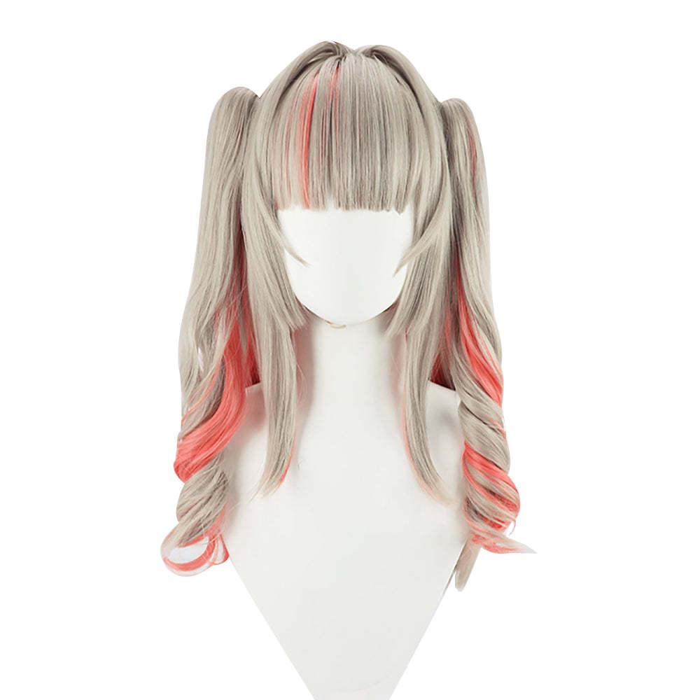 Virtual YouTuber NIJISANJI Makaino Ririmu Brown Cosplay Wig