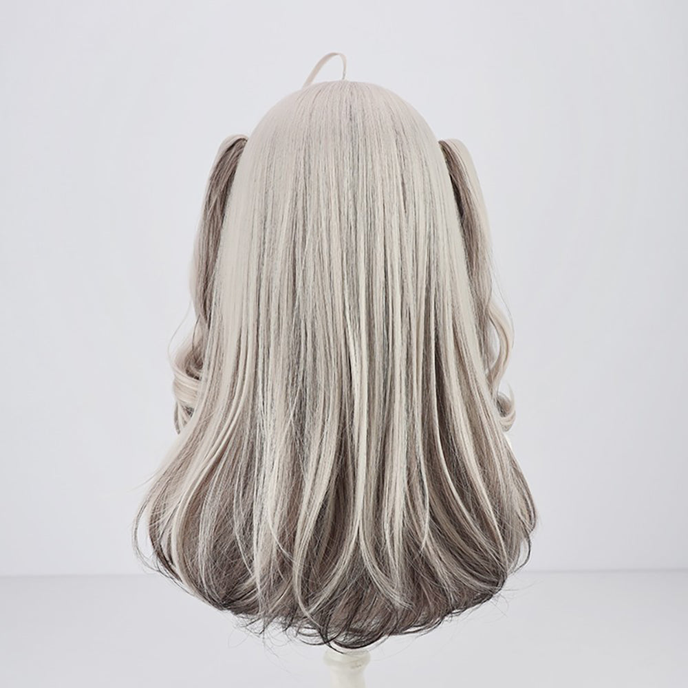 Virtual YouTuber NIJISANJI Sukoya Kana Silver Cosplay Wig-Cosplay Instrumentality Project