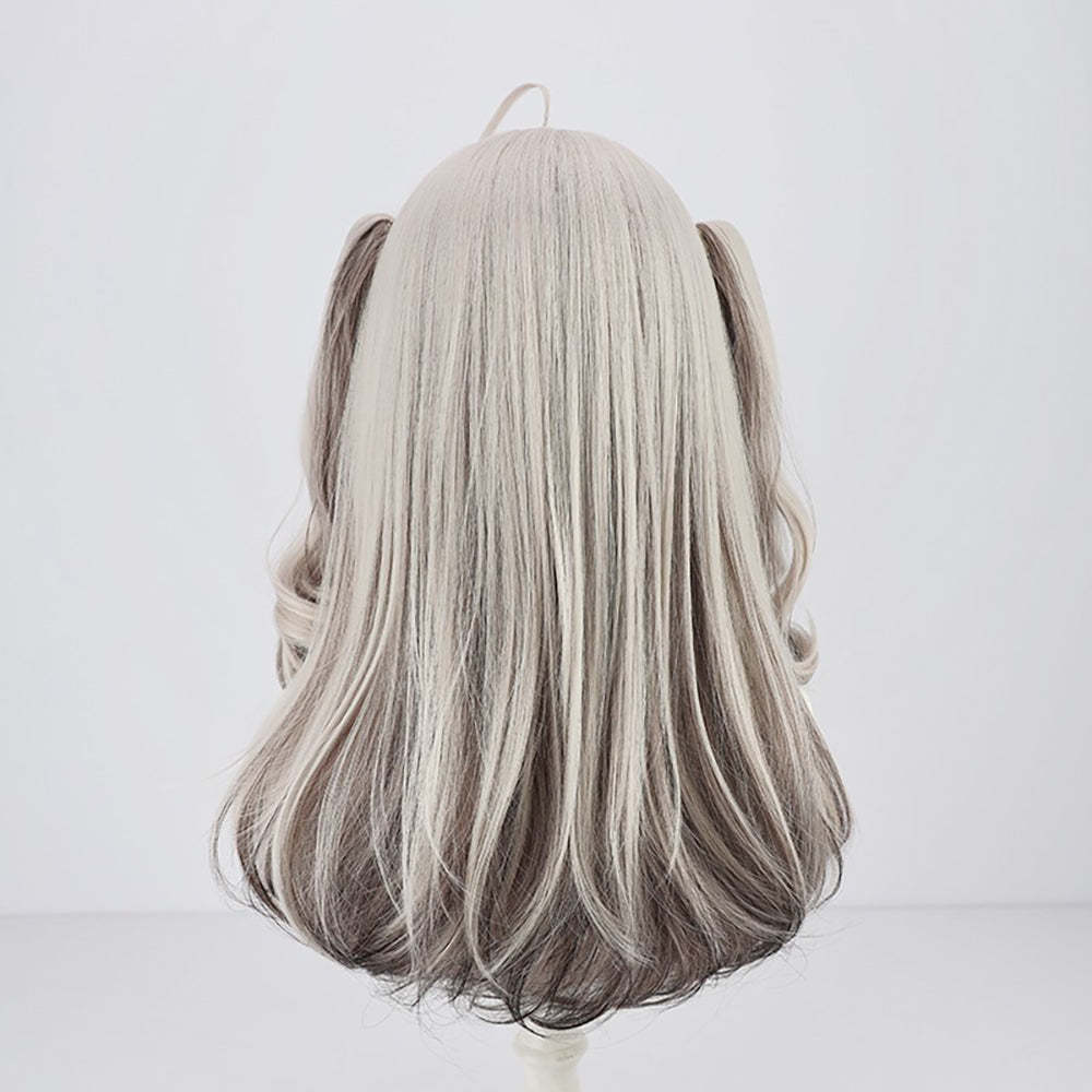 Virtual YouTuber NIJISANJI Sukoya Kana Silver Cosplay Wig-Cosplay Instrumentality Project