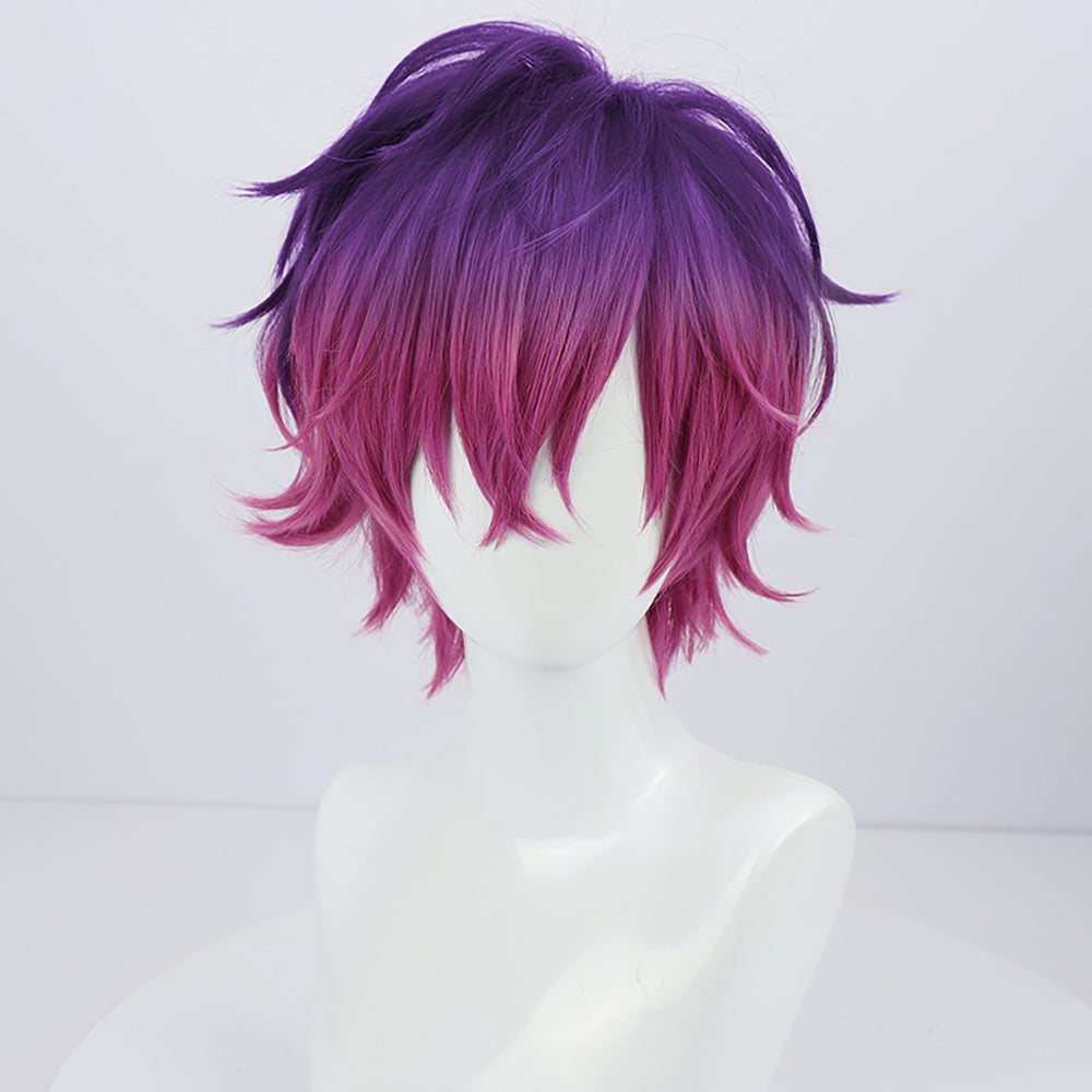 Virtual YouTuber NIJISANJI Uki Violeta Purple Cosplay Wig