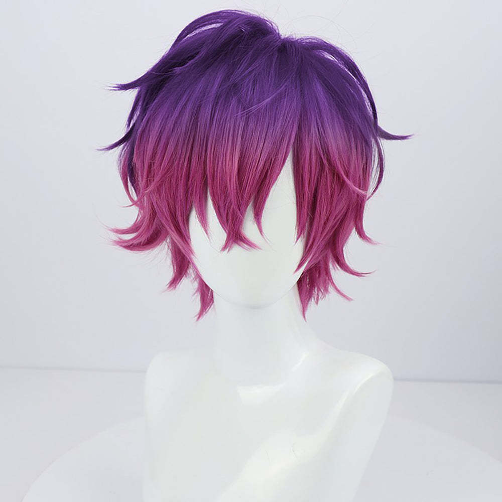 Virtual YouTuber NIJISANJI Uki Violeta Purple Cosplay Wig