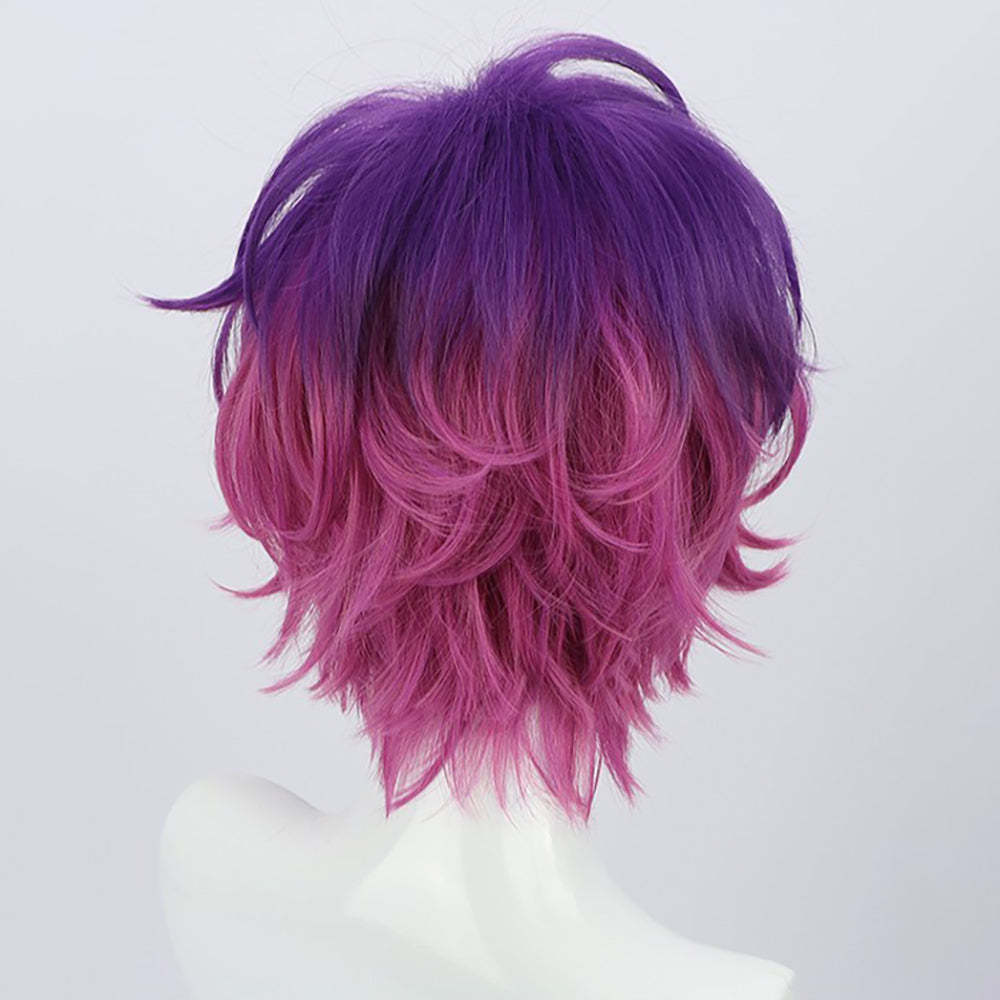 Virtual YouTuber NIJISANJI Uki Violeta Purple Cosplay Wig