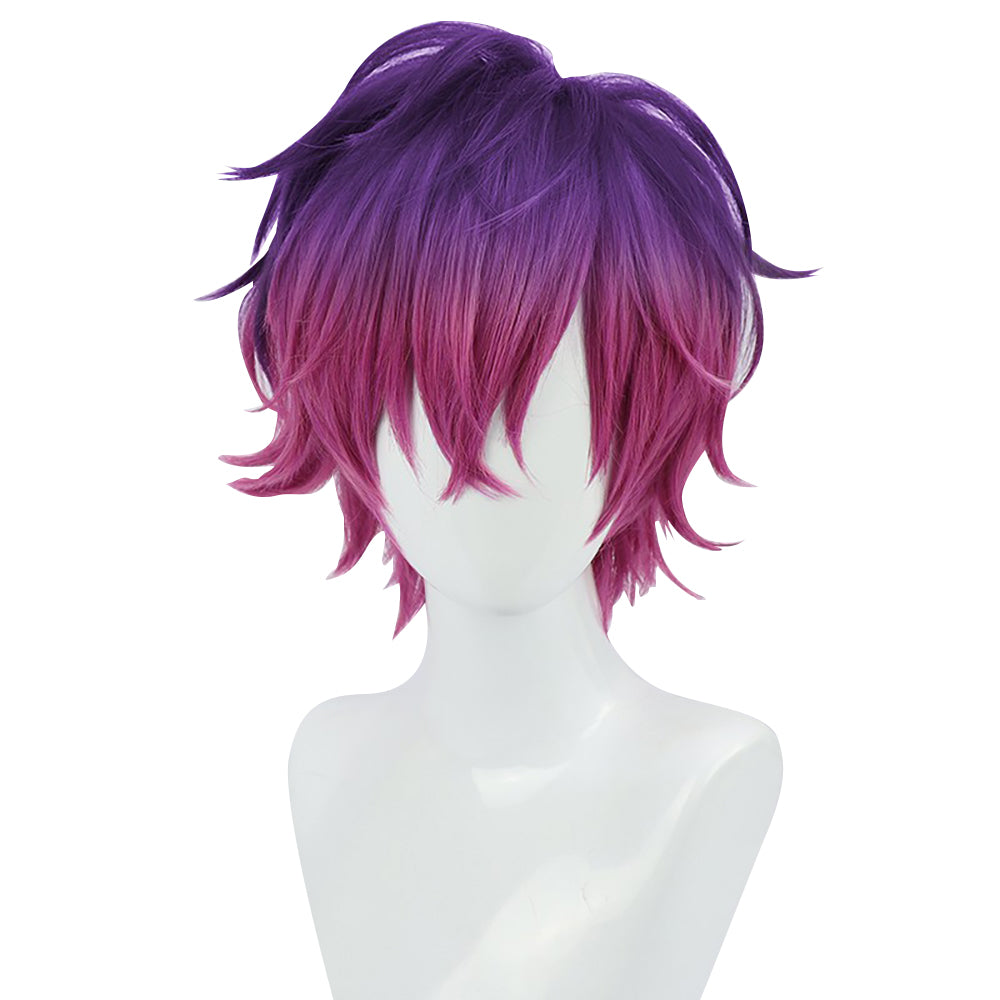 Virtual YouTuber NIJISANJI Uki Violeta Purple Cosplay Wig