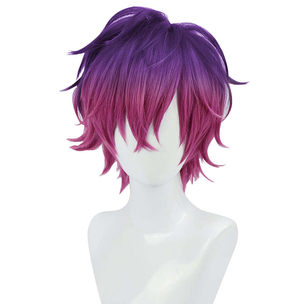 Virtual YouTuber NIJISANJI Uki Violeta Purple Cosplay Wig