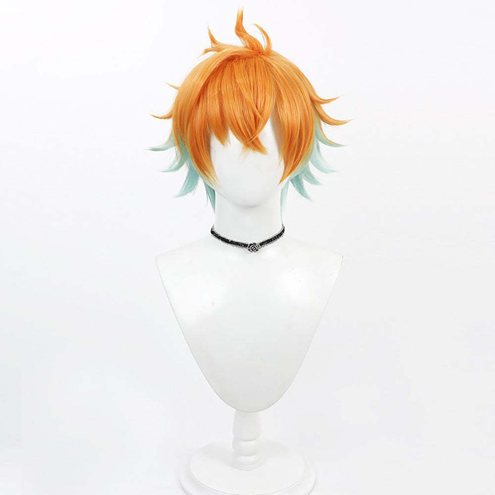 Virtual YouTuber NIJISANJI Usami Rito Orange Cosplay Wig-Cosplay Instrumentality Project