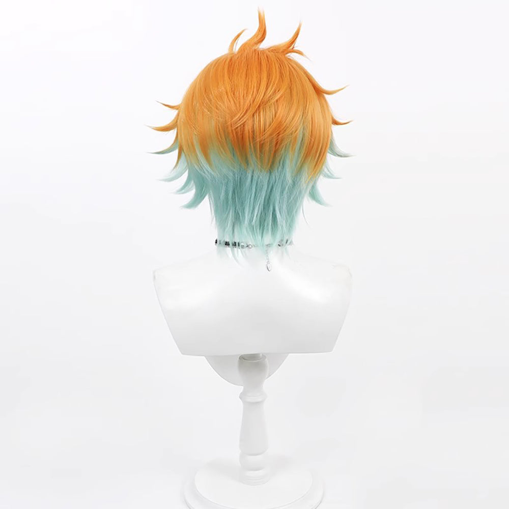 Virtual YouTuber NIJISANJI Usami Rito Orange Cosplay Wig-Cosplay Instrumentality Project