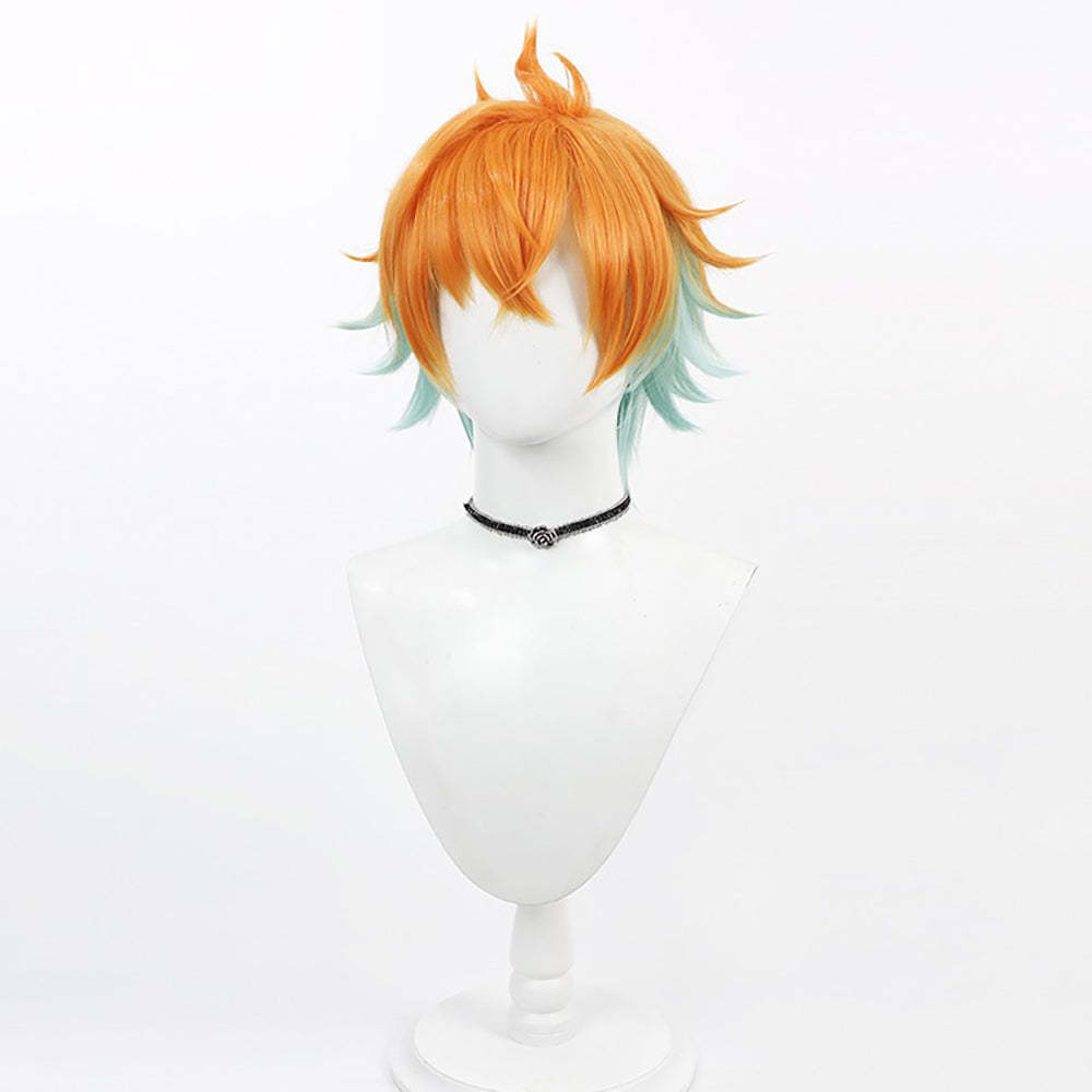 Virtual YouTuber NIJISANJI Usami Rito Orange Cosplay Wig-Cosplay Instrumentality Project