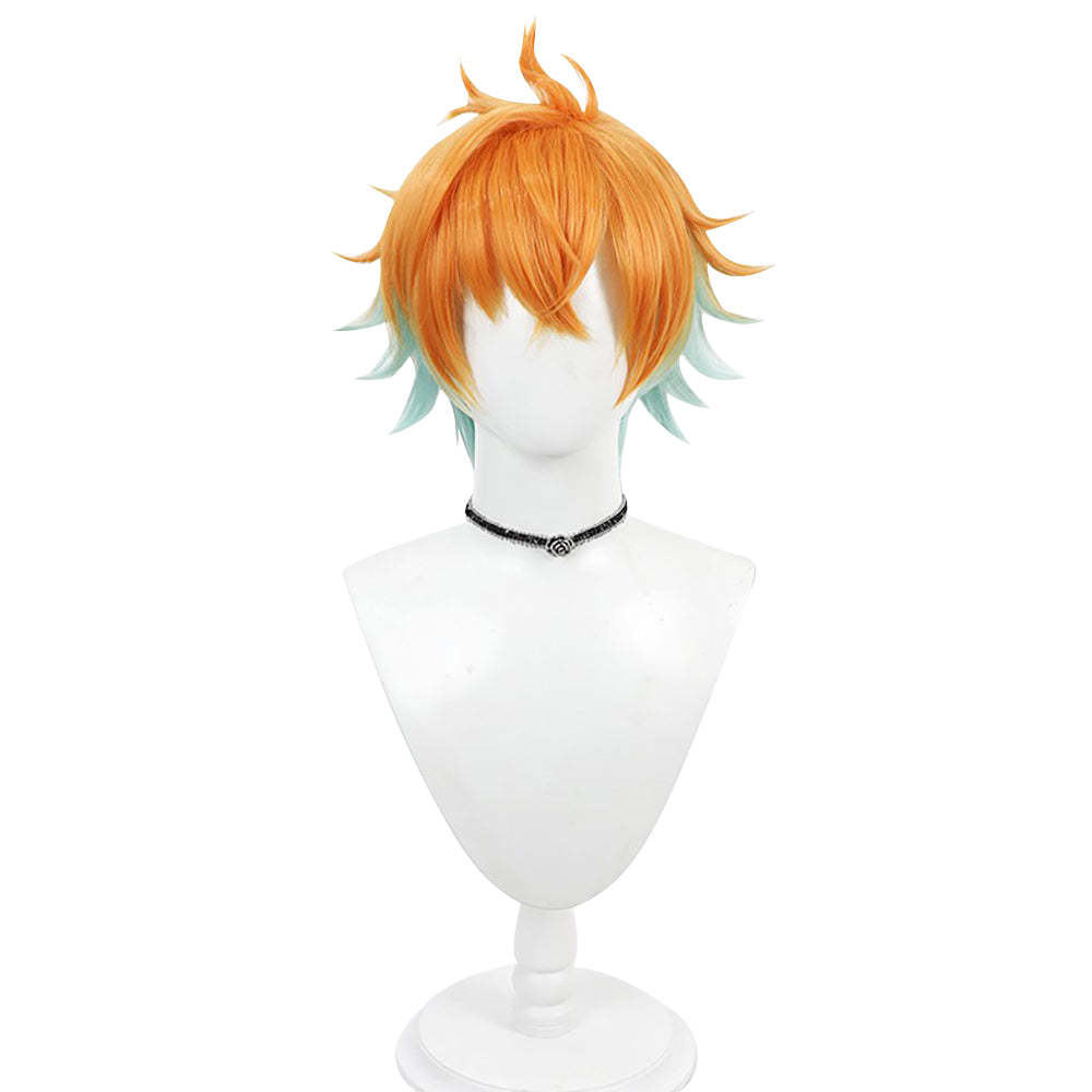 Virtual YouTuber NIJISANJI Usami Rito Orange Cosplay Wig-Cosplay Instrumentality Project