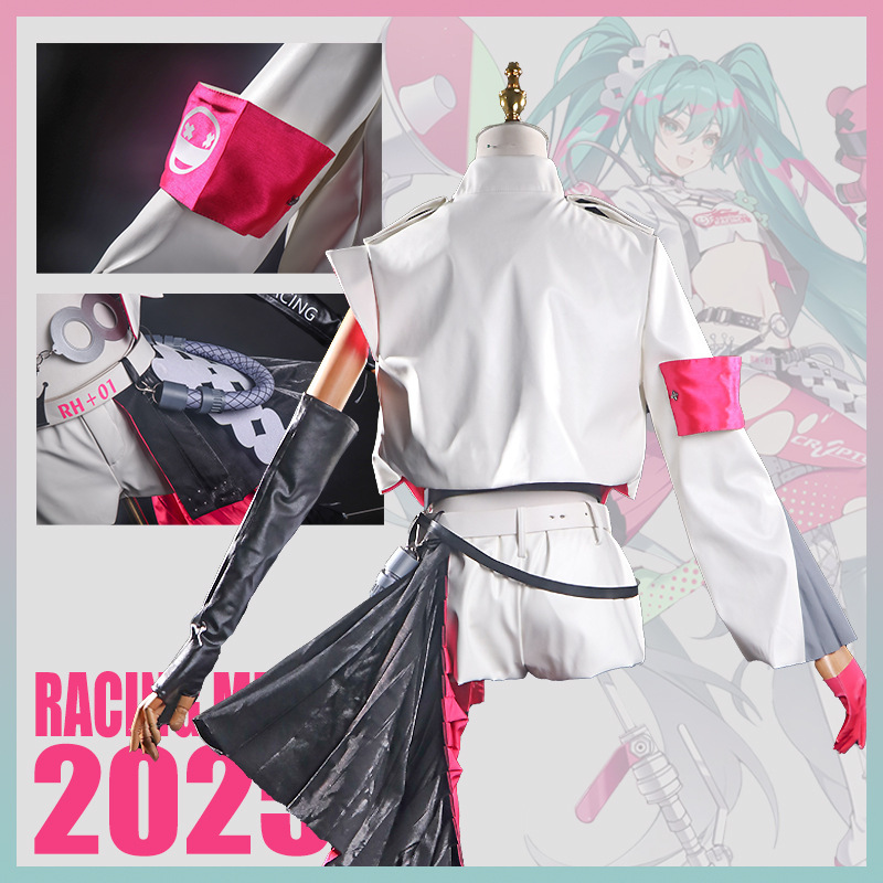 Vocaloid Hastune Miku Racing Miku 2025 Cosplay Costume
