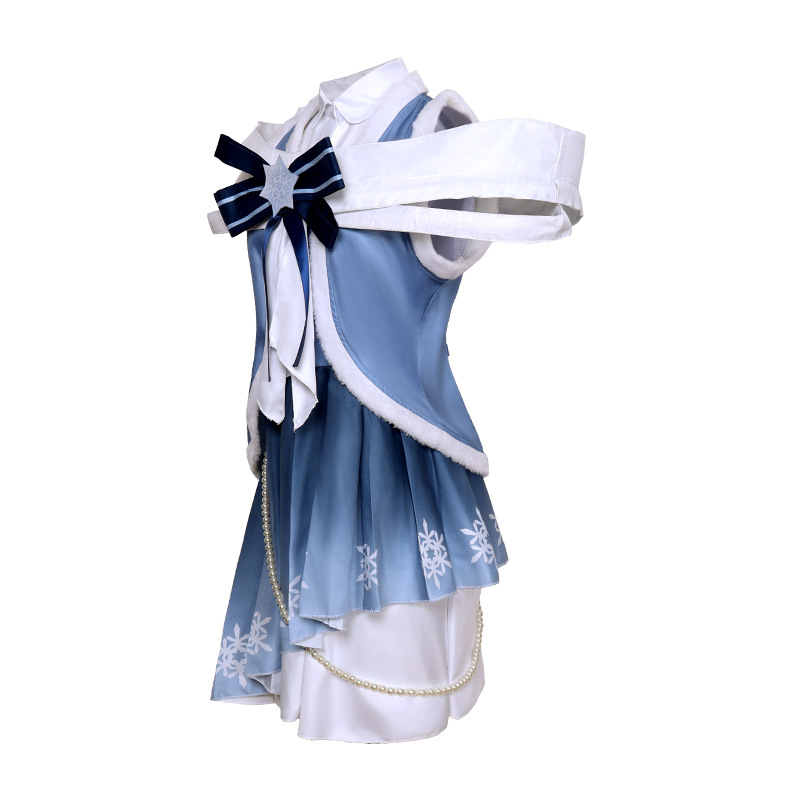 Vocaloid Hatsune Miku Symphony 2025 Snow Miku Cosplay Costume
