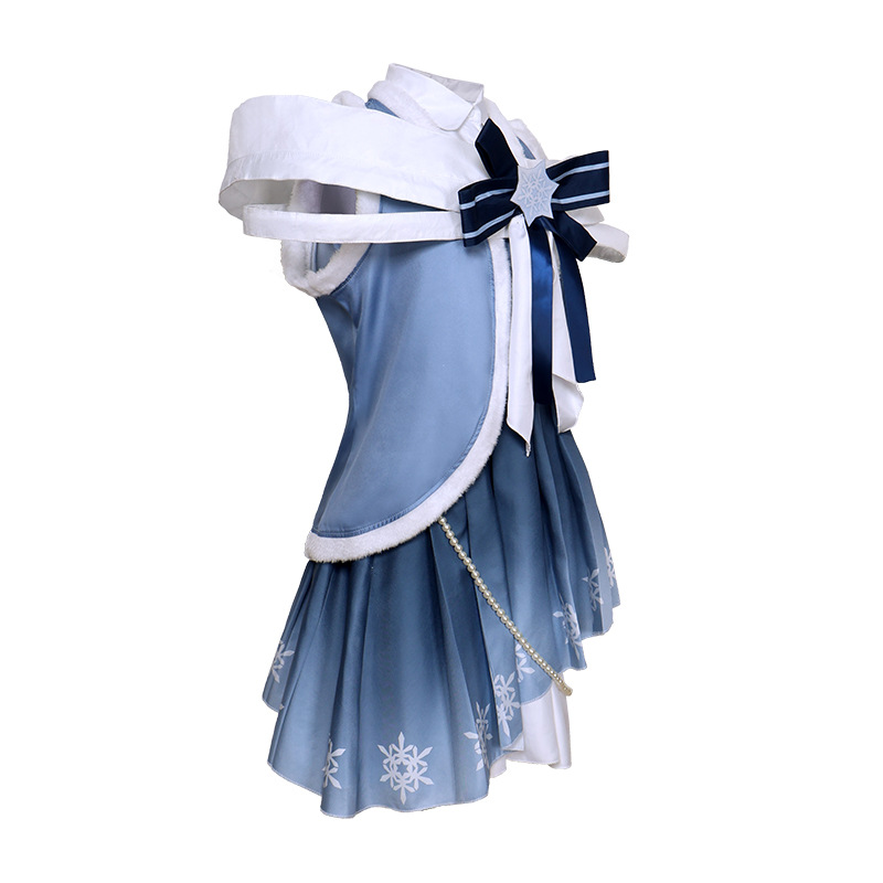 Vocaloid Hatsune Miku Symphony 2025 Snow Miku Cosplay Costume