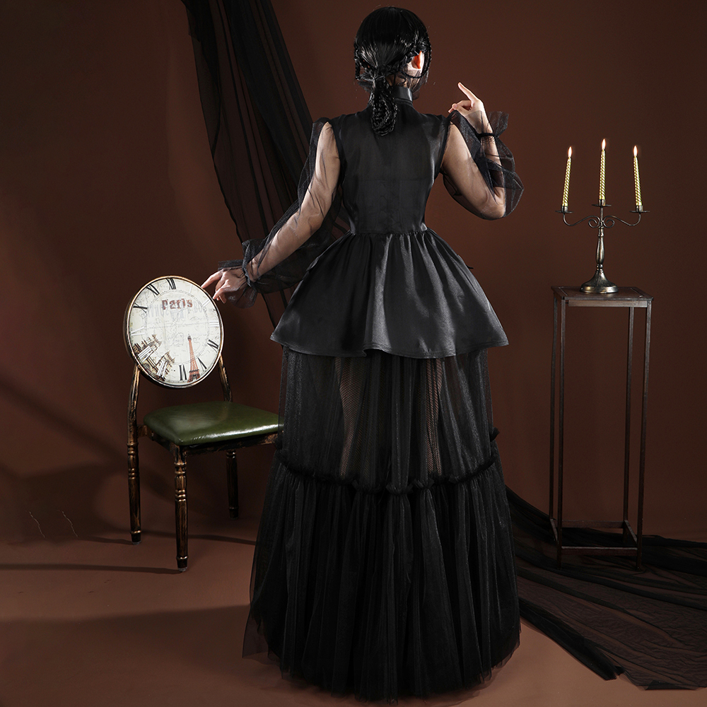 Wednesday Season 2 Addams Wednesday's Dresses Cosplay Costume