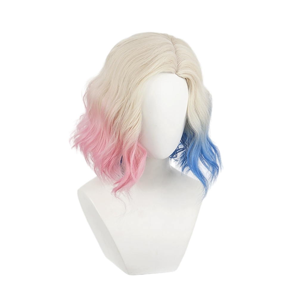 Wednesday The Addams Family Enid Sinclair Golden Pink Blue Cosplay Wig