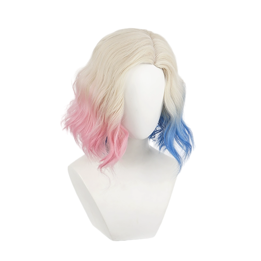 Wednesday The Addams Family Enid Sinclair Golden Pink Blue Cosplay Wig