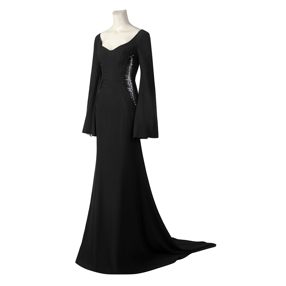 Wednesday The Addams Family  Morticia Addams Cosplay Costume