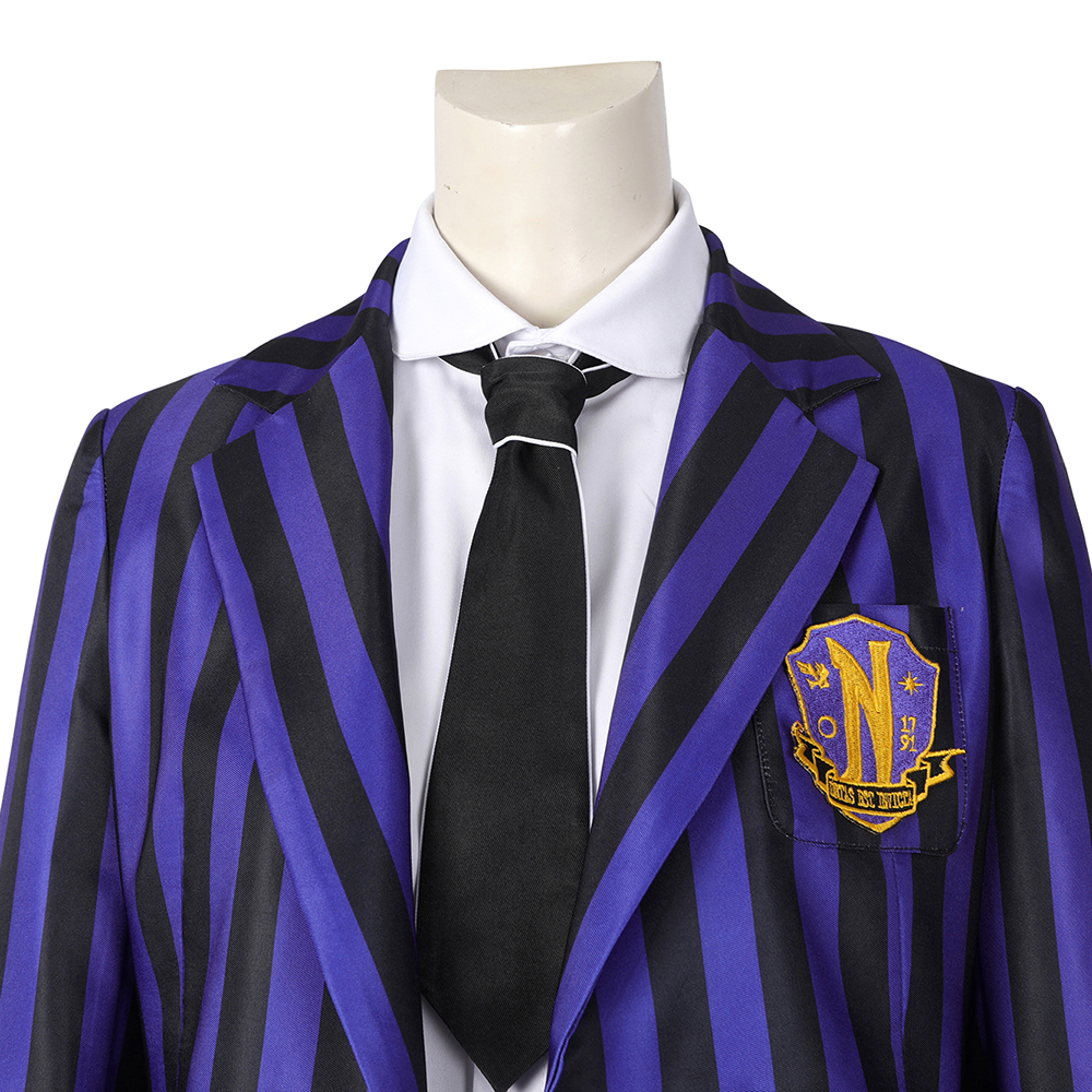 Wednesday The Addams Family  Nevermore Academy uniform Enid Sinclair Bianca Barclay Cosplay Costume
