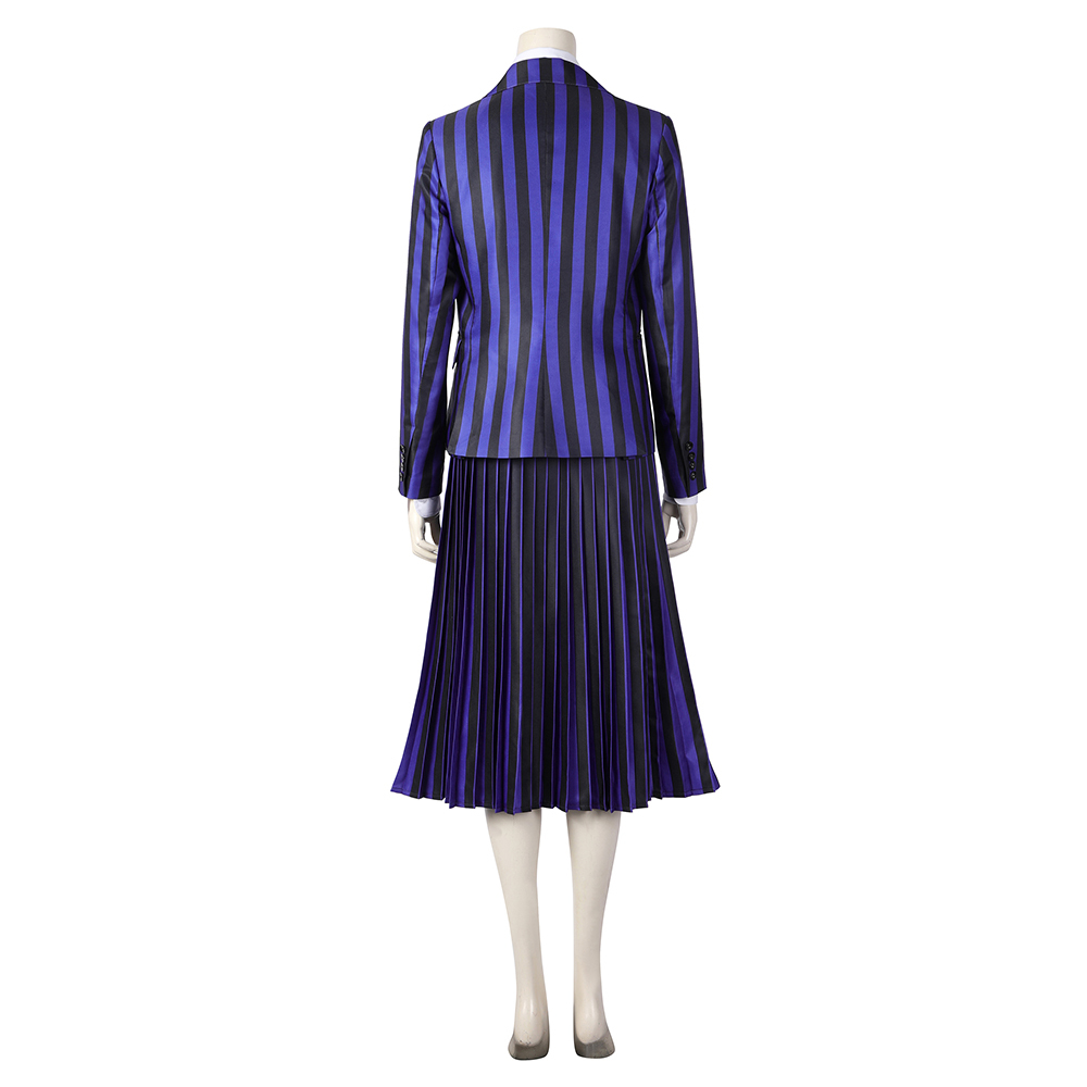 Wednesday The Addams Family  Nevermore Academy uniform Enid Sinclair Bianca Barclay Cosplay Costume