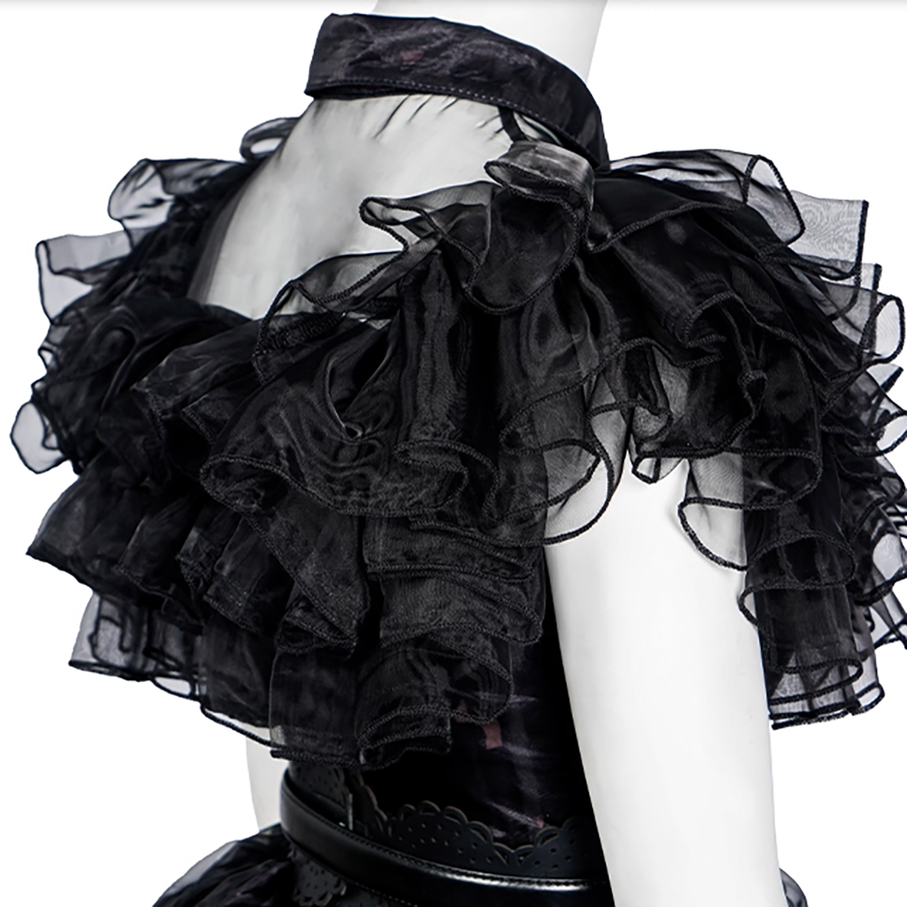 Wednesday The Addams Family Wednesday Ball Gown Dress Cosplay Costume