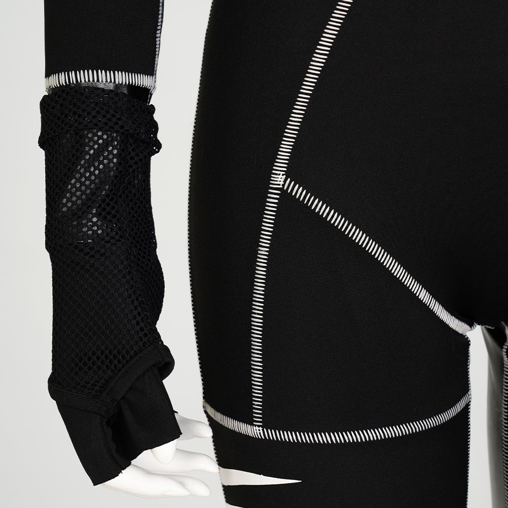 Wednesday The Addams Family Wednesday Cat Jumpsuit Cosplay Costume