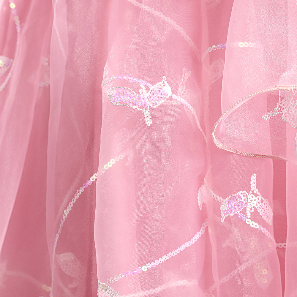 Wicked (2024) Glinda Cosplay Costume-Cosplay Instrumentality Project