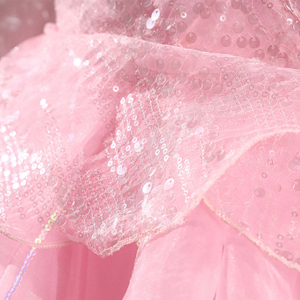 Wicked (2024) Glinda Cosplay Costume-Cosplay Instrumentality Project