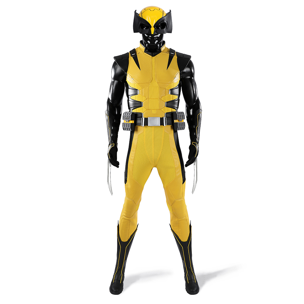 Wolverine Yellow Suit Cosplay Costume