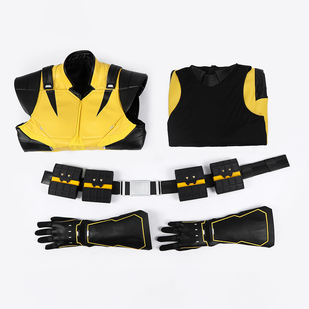 Wolverine Yellow Suit Cosplay Costume