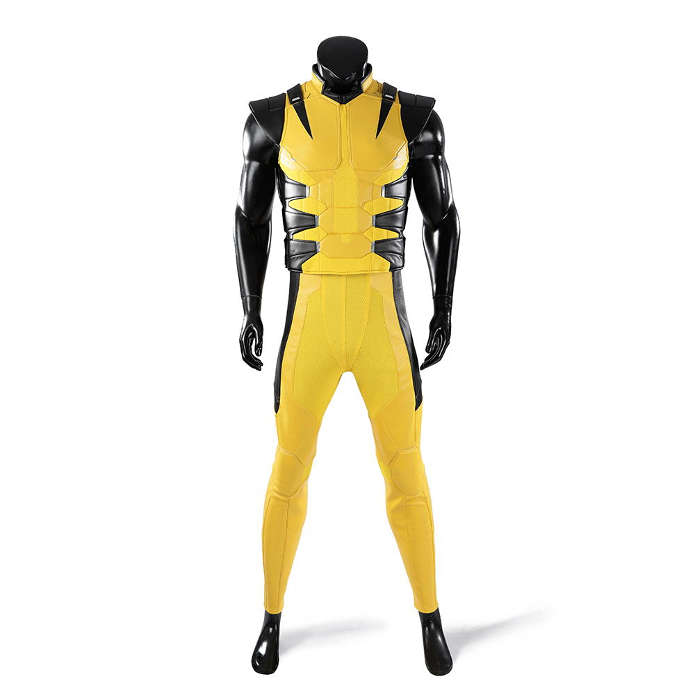 Wolverine Yellow Suit Cosplay Costume