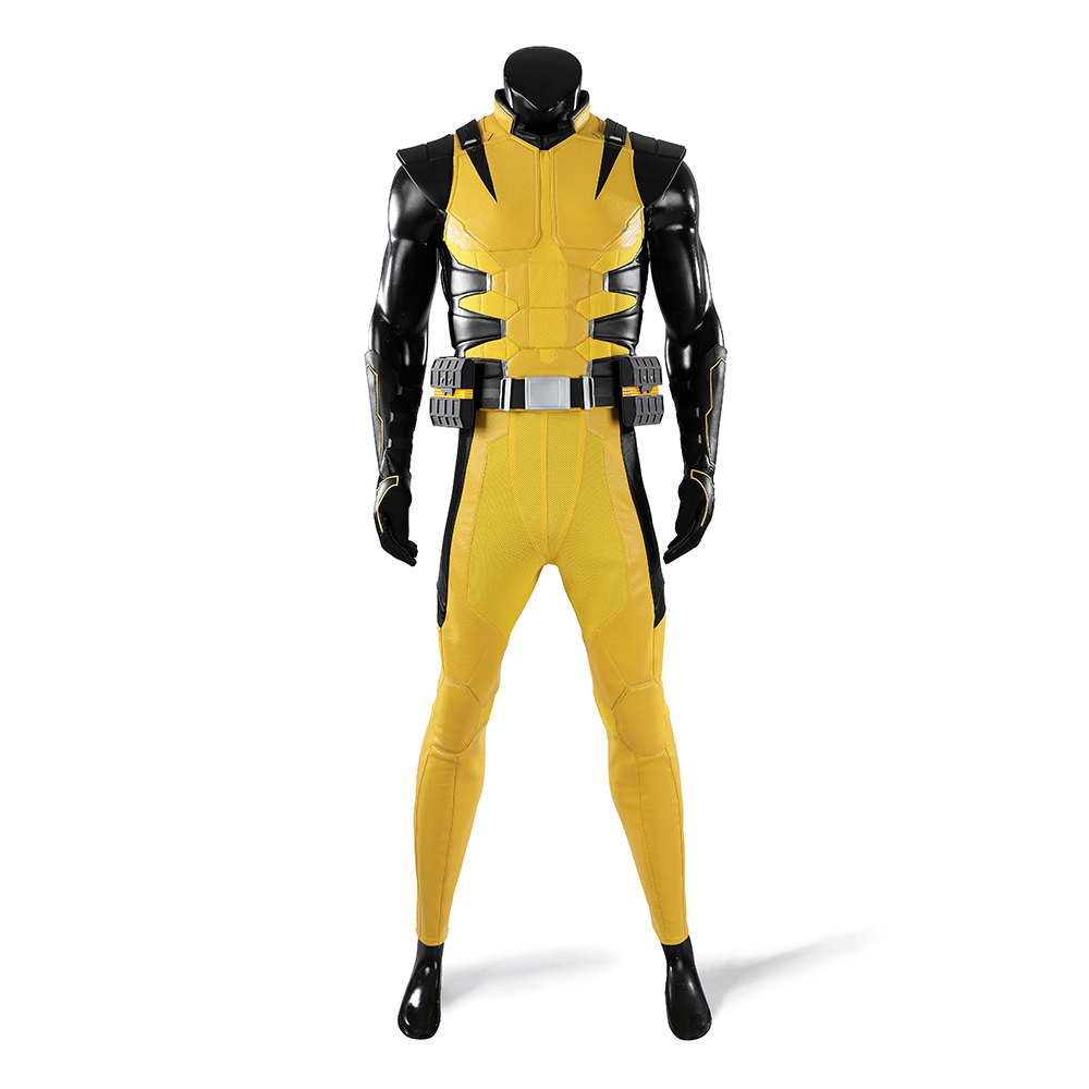 Wolverine Yellow Suit Cosplay Costume
