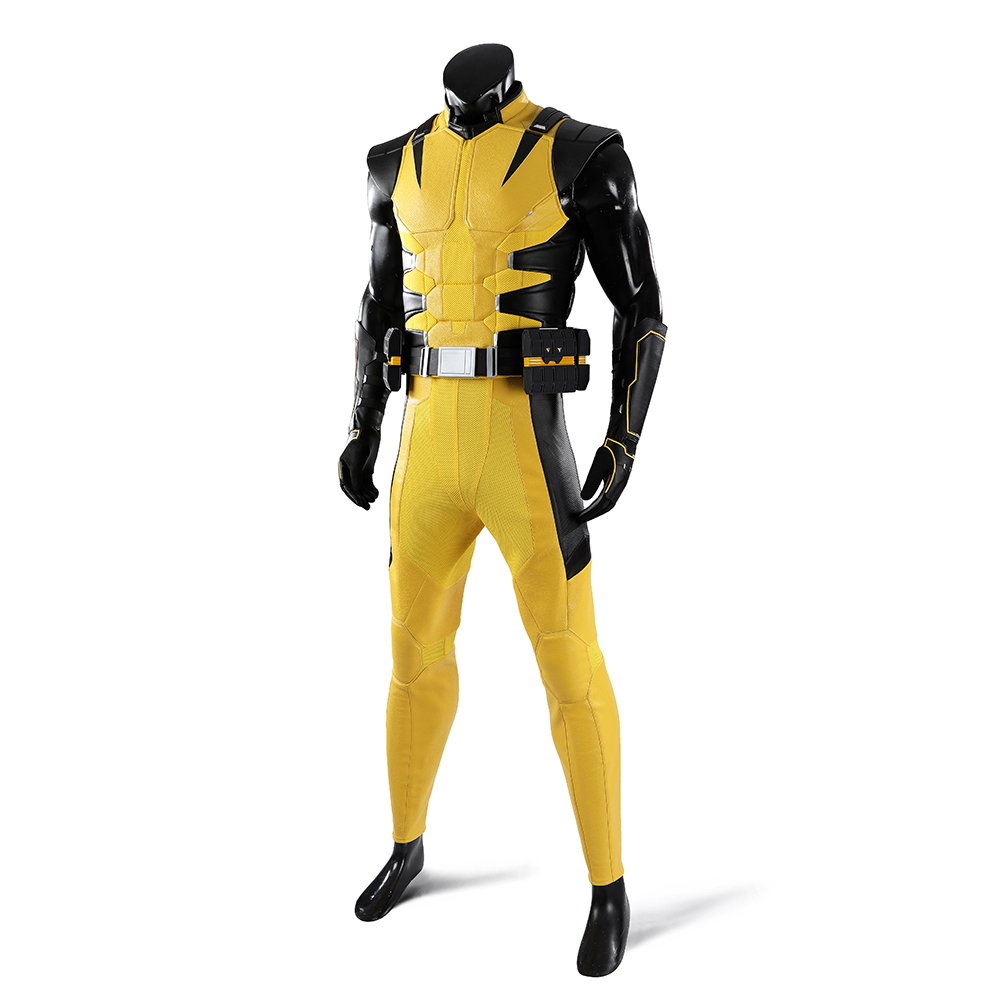 Wolverine Yellow Suit Cosplay Costume