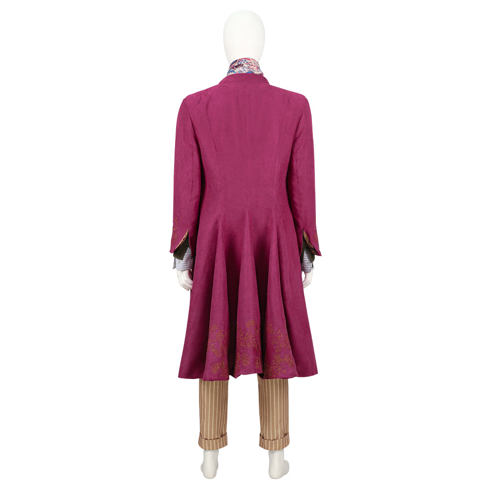Wonka Charlie and the Chocolate Factory Wonka Cosplay Costume-Cosplay Instrumentality Project