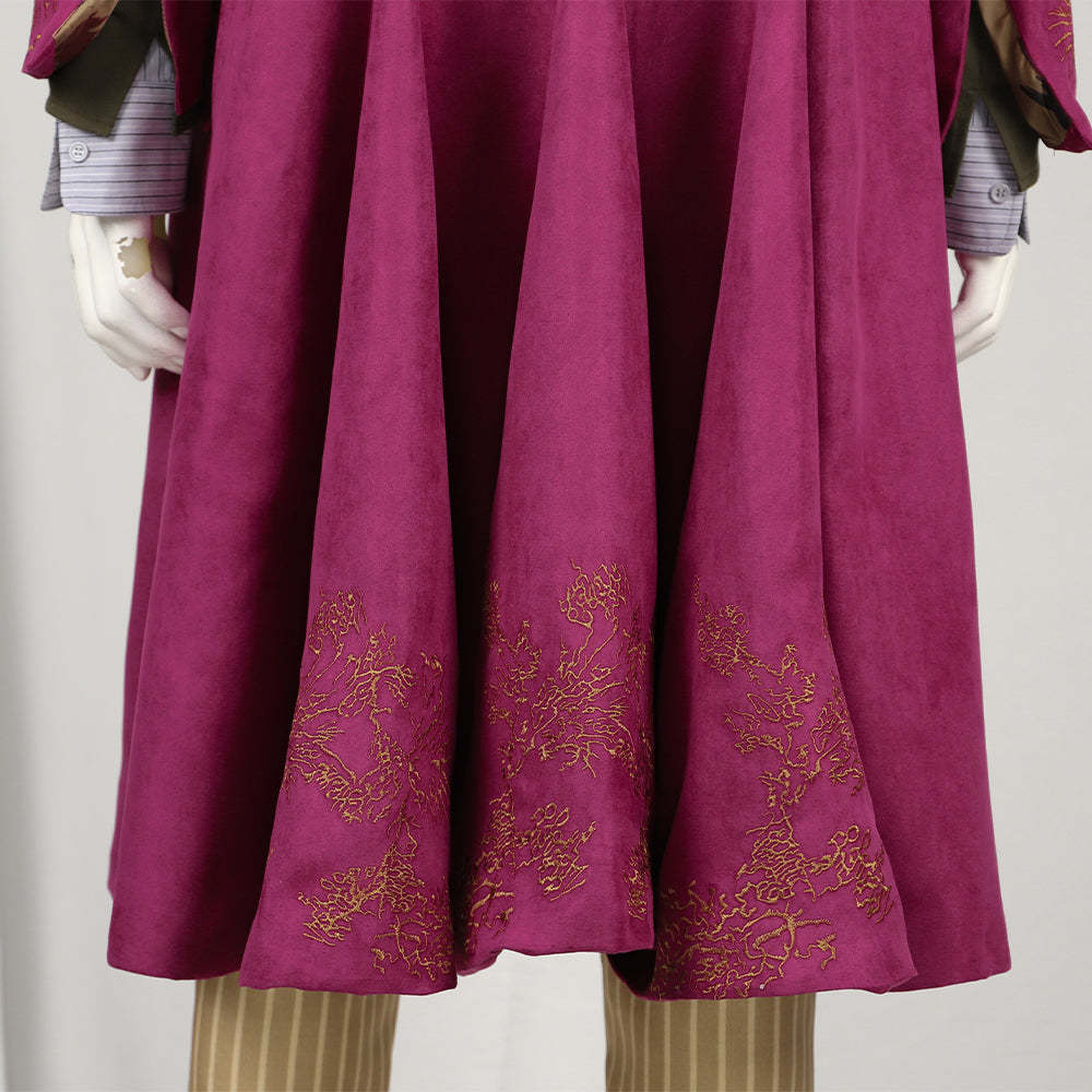 Wonka Charlie and the Chocolate Factory Wonka Cosplay Costume-Cosplay Instrumentality Project