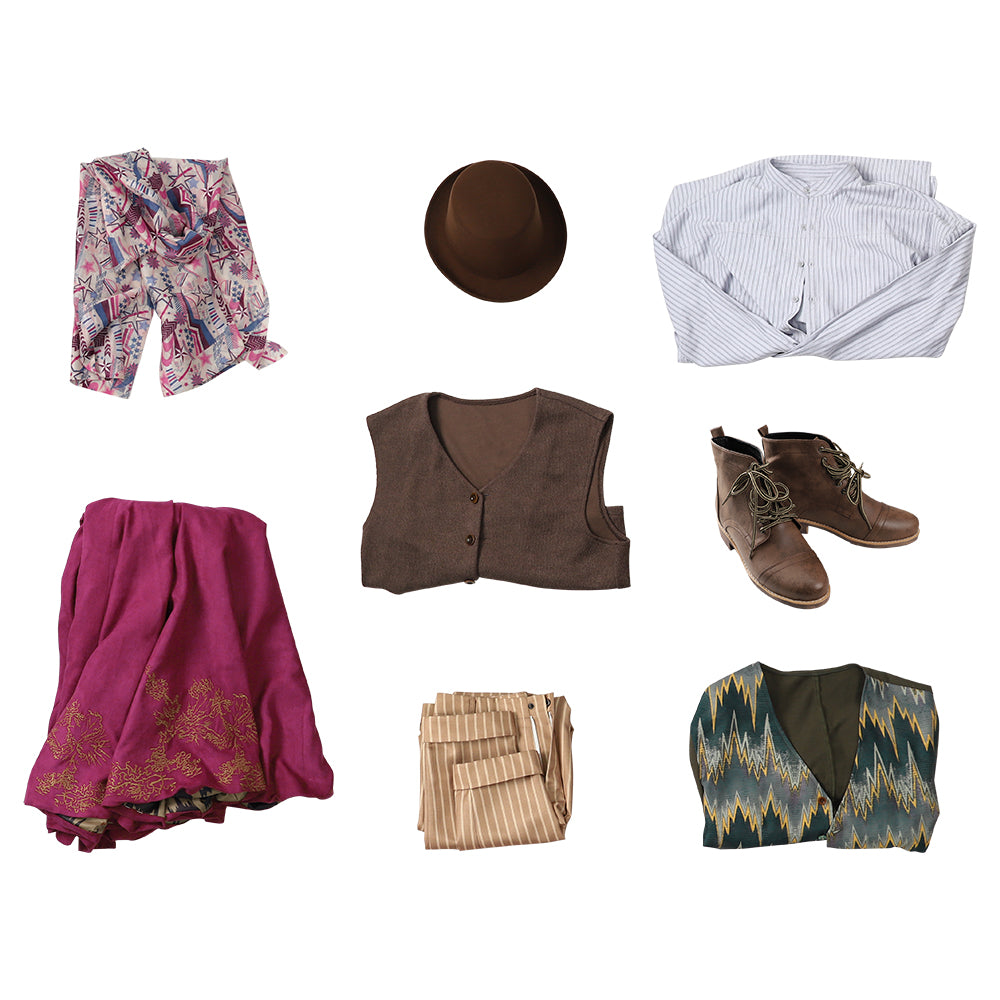 Wonka Charlie and the Chocolate Factory Wonka Cosplay Costume-Cosplay Instrumentality Project