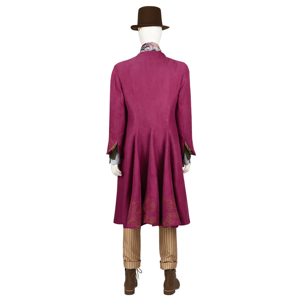 Wonka Charlie and the Chocolate Factory Wonka Cosplay Costume-Cosplay Instrumentality Project