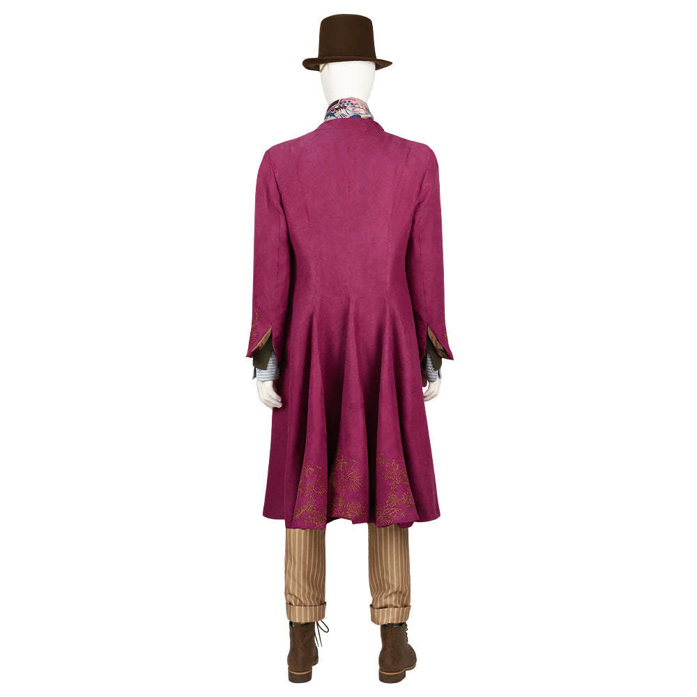 Wonka Charlie and the Chocolate Factory Wonka Cosplay Costume-Cosplay Instrumentality Project