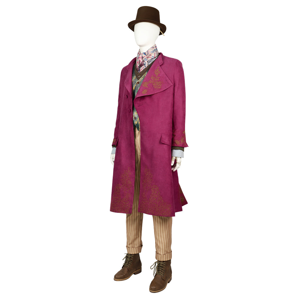 Wonka Charlie and the Chocolate Factory Wonka Cosplay Costume-Cosplay Instrumentality Project