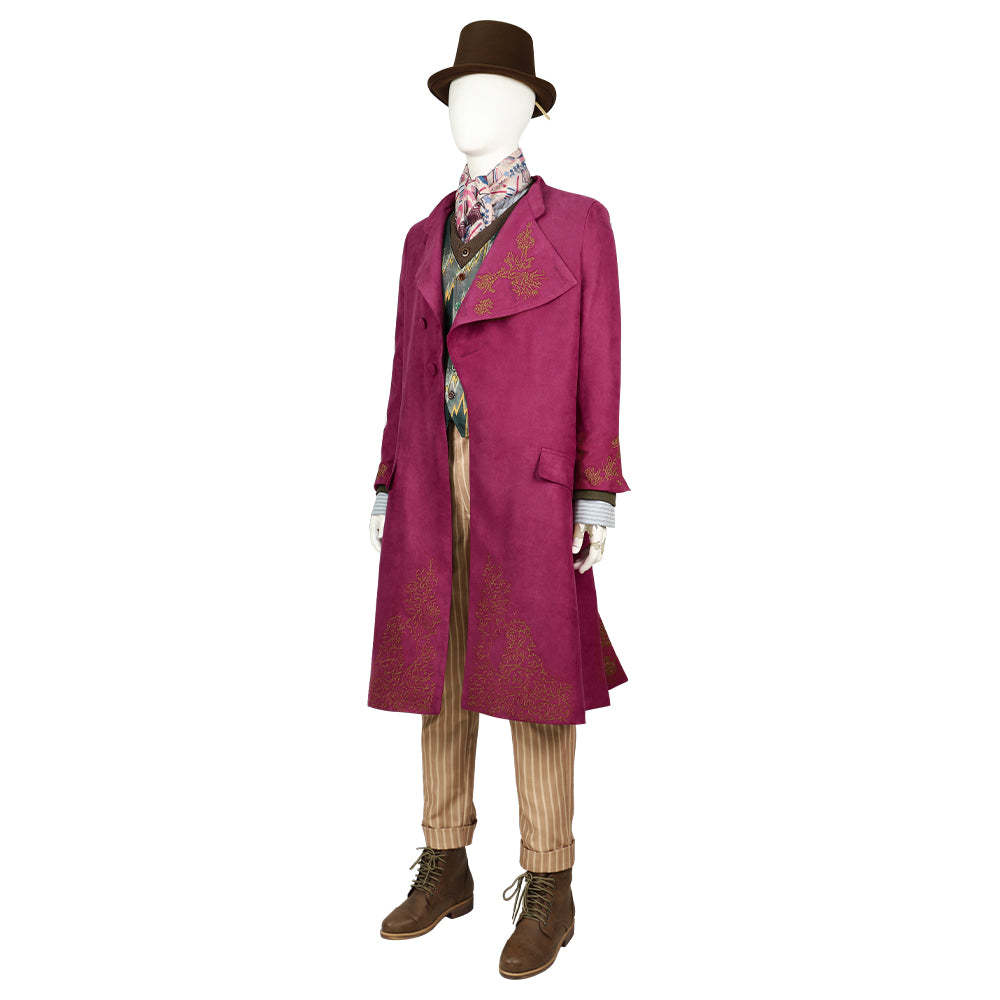 Wonka Charlie and the Chocolate Factory Wonka Cosplay Costume-Cosplay Instrumentality Project