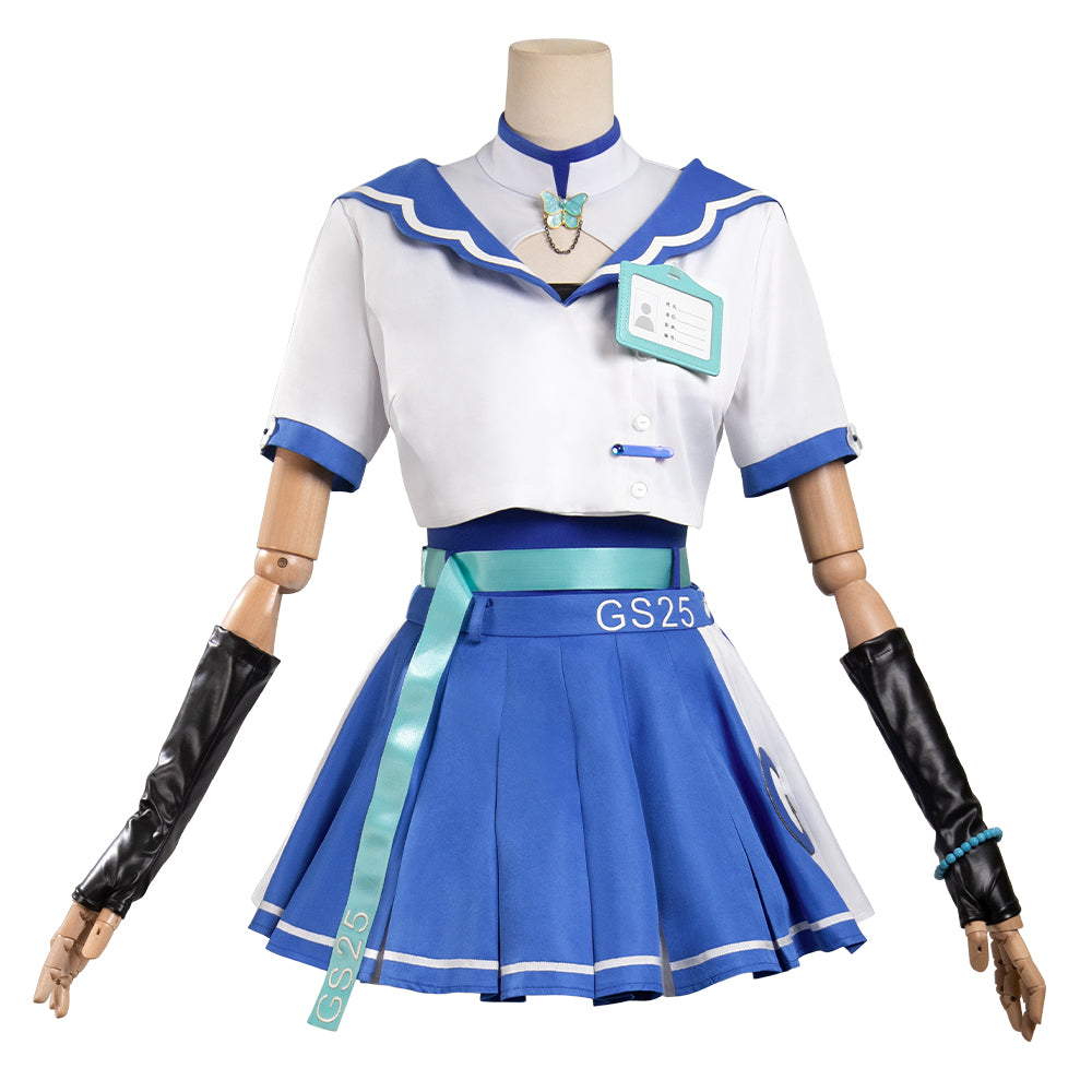 Wuthering Waves x GS25 Collaboration Announcement Chun Cosplay Costume