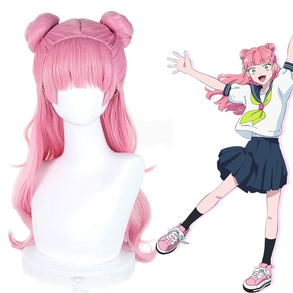 You and I Are Polar Opposites Miyu Suzuki Pink Cosplay Wig