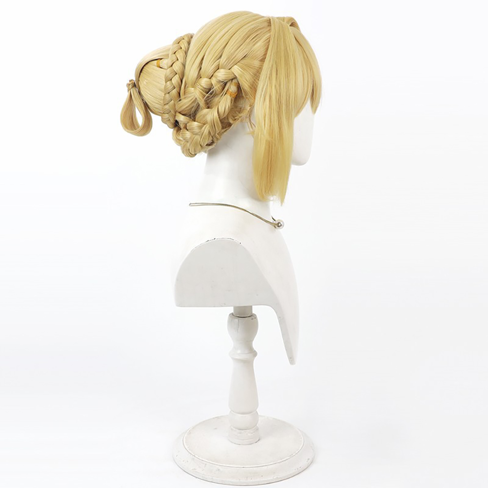 Zenless Zone Zero Evelyn Chevalier Blonde Cosplay Wig