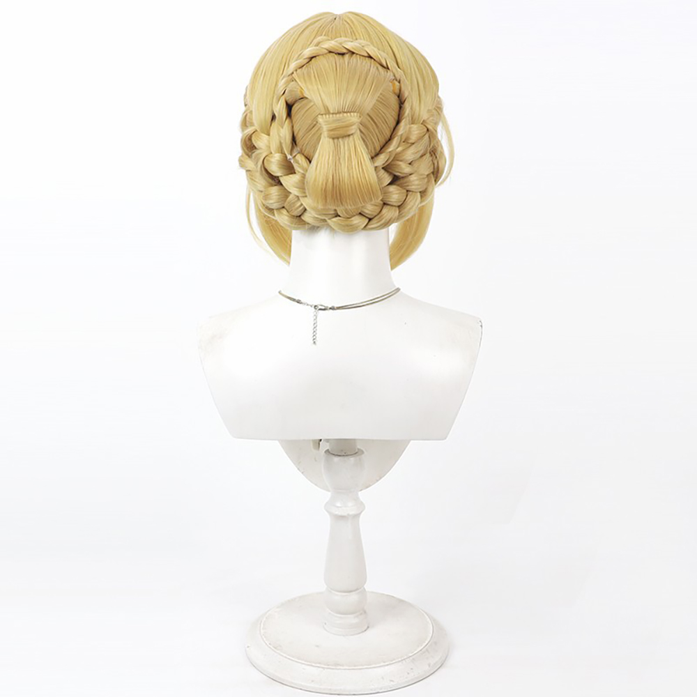 Zenless Zone Zero Evelyn Chevalier Blonde Cosplay Wig