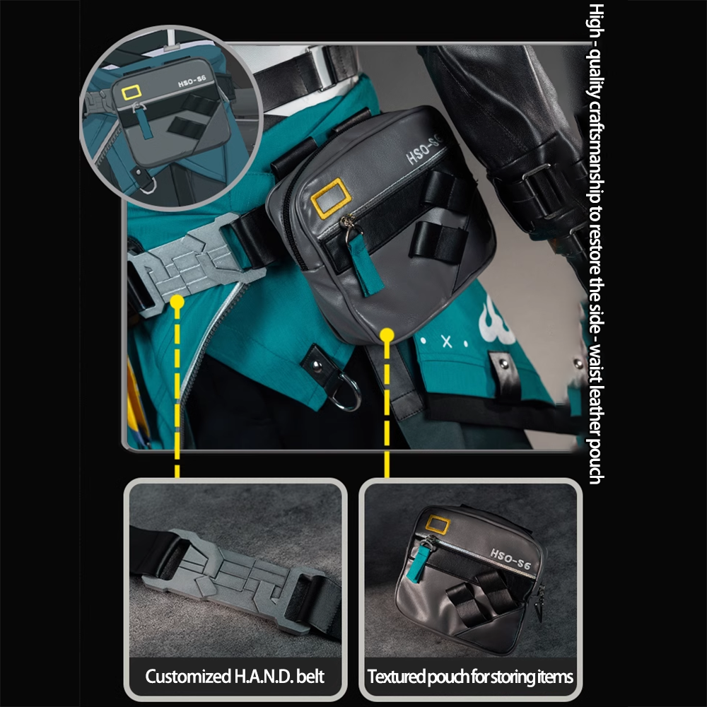 Zenless Zone Zero Asaba Harumasa Cosplay Costume