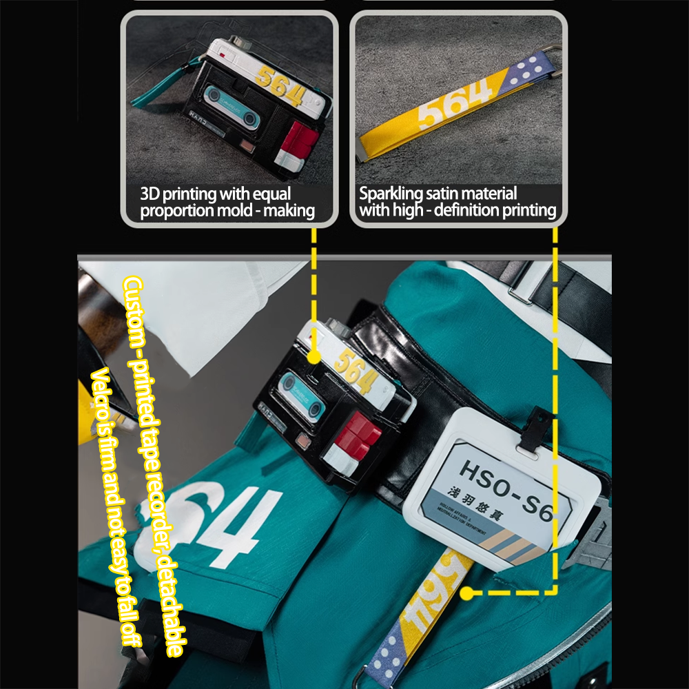 Zenless Zone Zero Asaba Harumasa Cosplay Costume