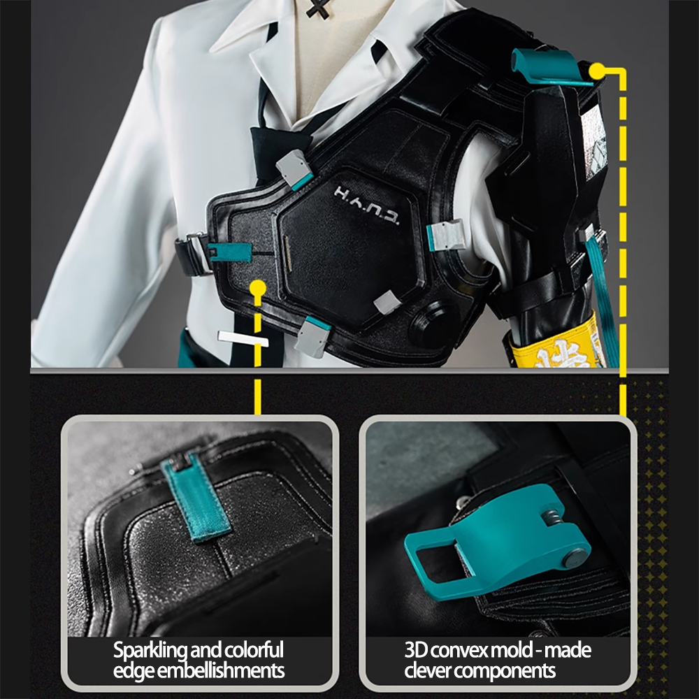 Zenless Zone Zero Asaba Harumasa Cosplay Costume